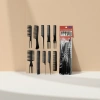 A 10-piece set of hairdressing combs, a black plastic makeup comb set for foreign trade details Picture